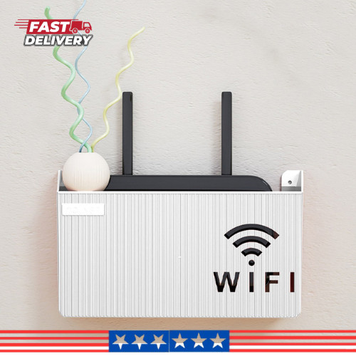 Wall mount router storage - router,