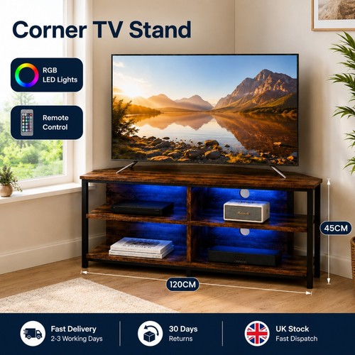 Levede corner stand - stand, led