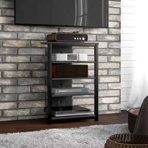 Media stand with led - media,
