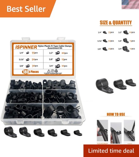 Nylon plastic cable clamp - nylon,