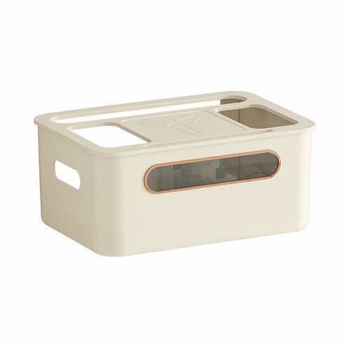 Cable management box with - box,